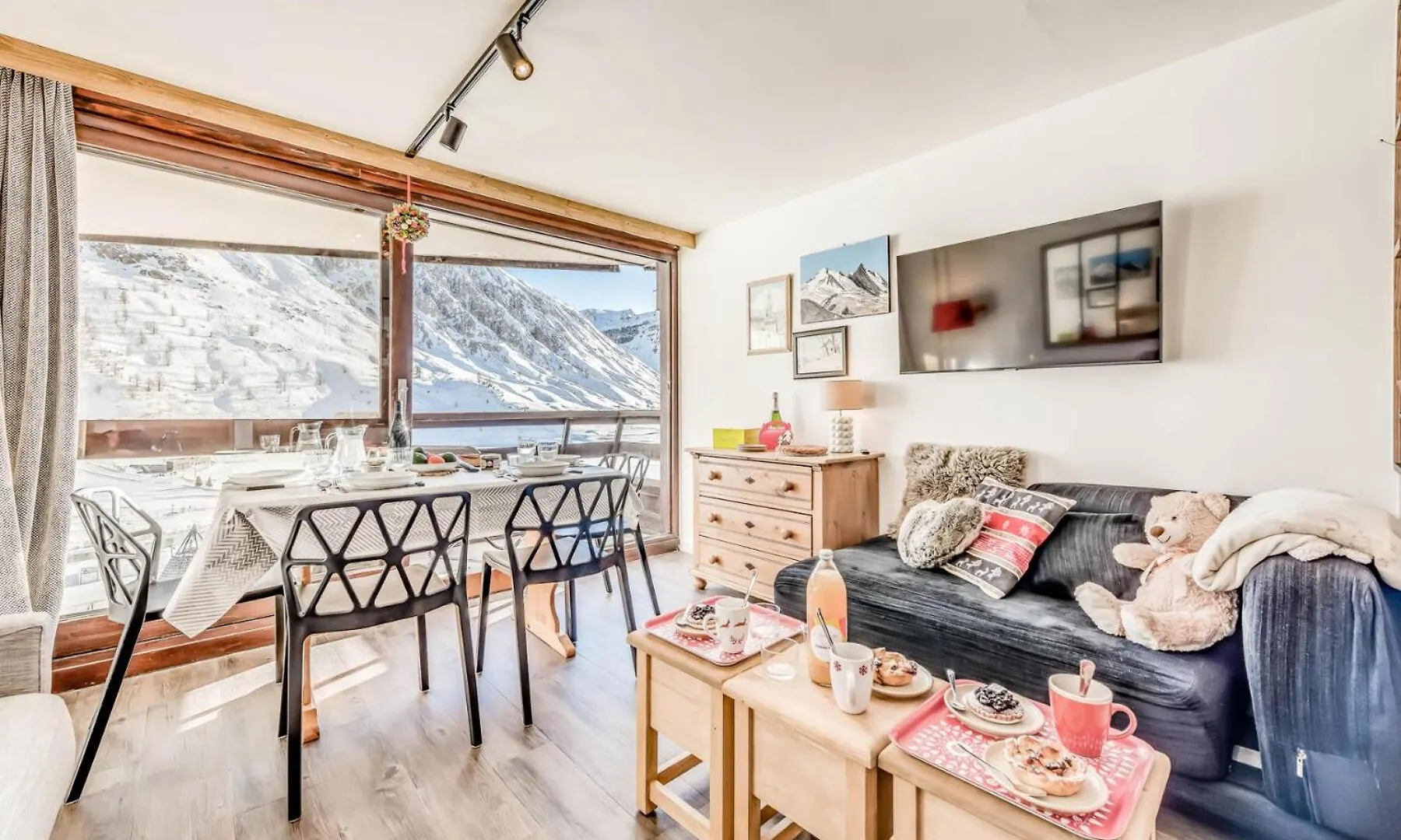 Residence Palafour - Studio 4 Renove, Soigne, Confortable - Balcon Vue Lac Mae-3675 Tignes 0*,  France