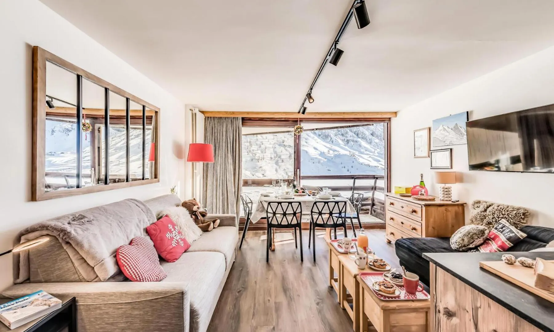 Residence Palafour - Studio 4 Renove, Soigne, Confortable - Balcon Vue Lac Mae-3675 Tignes Aparthotel