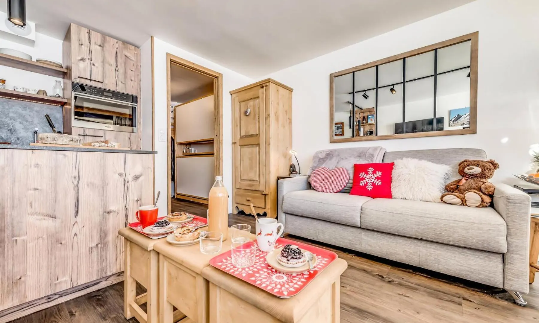 Residence Palafour - Studio 4 Renove, Soigne, Confortable - Balcon Vue Lac Mae-3675 Tignes
