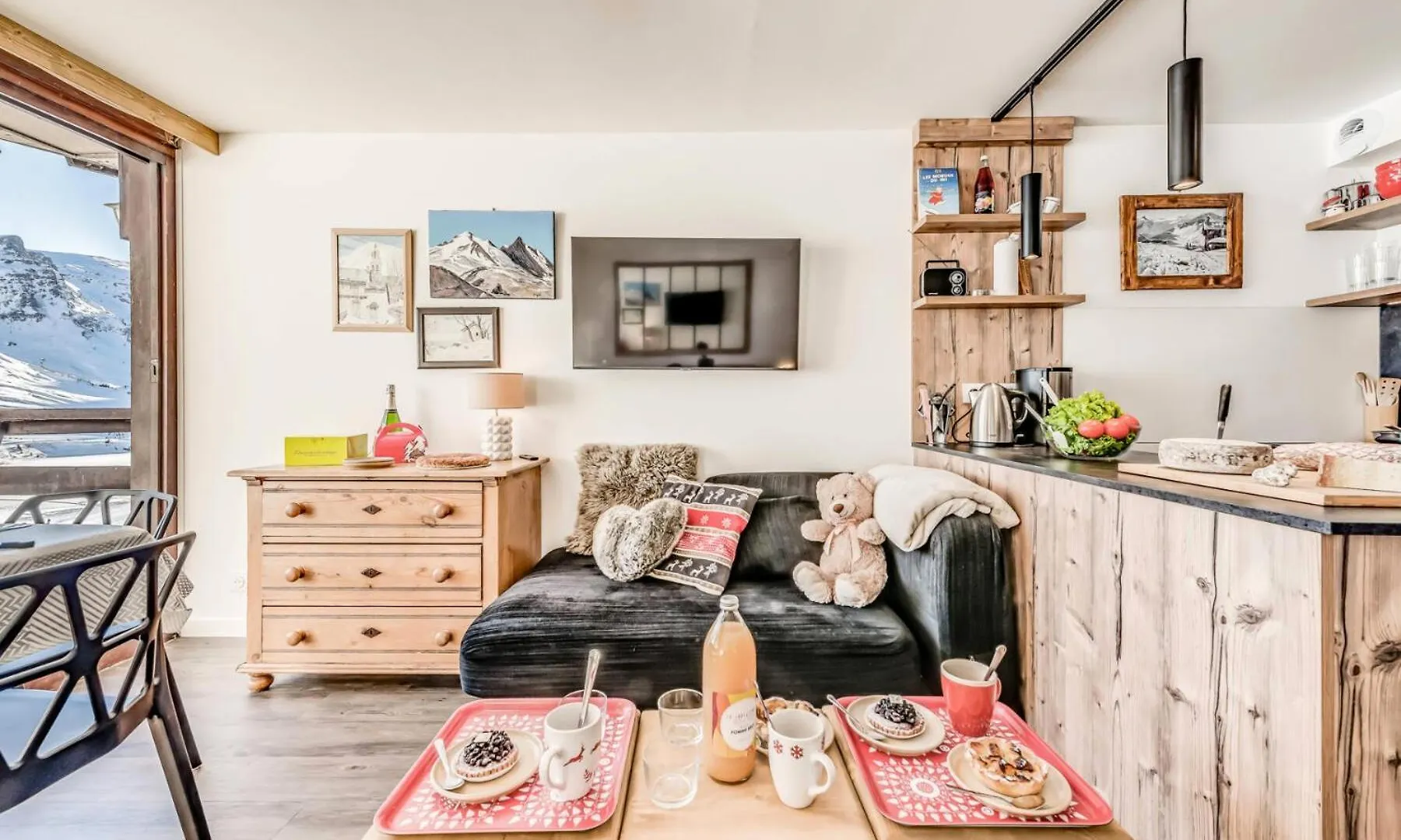 Residence Palafour - Studio 4 Renove, Soigne, Confortable - Balcon Vue Lac Mae-3675 Tignes