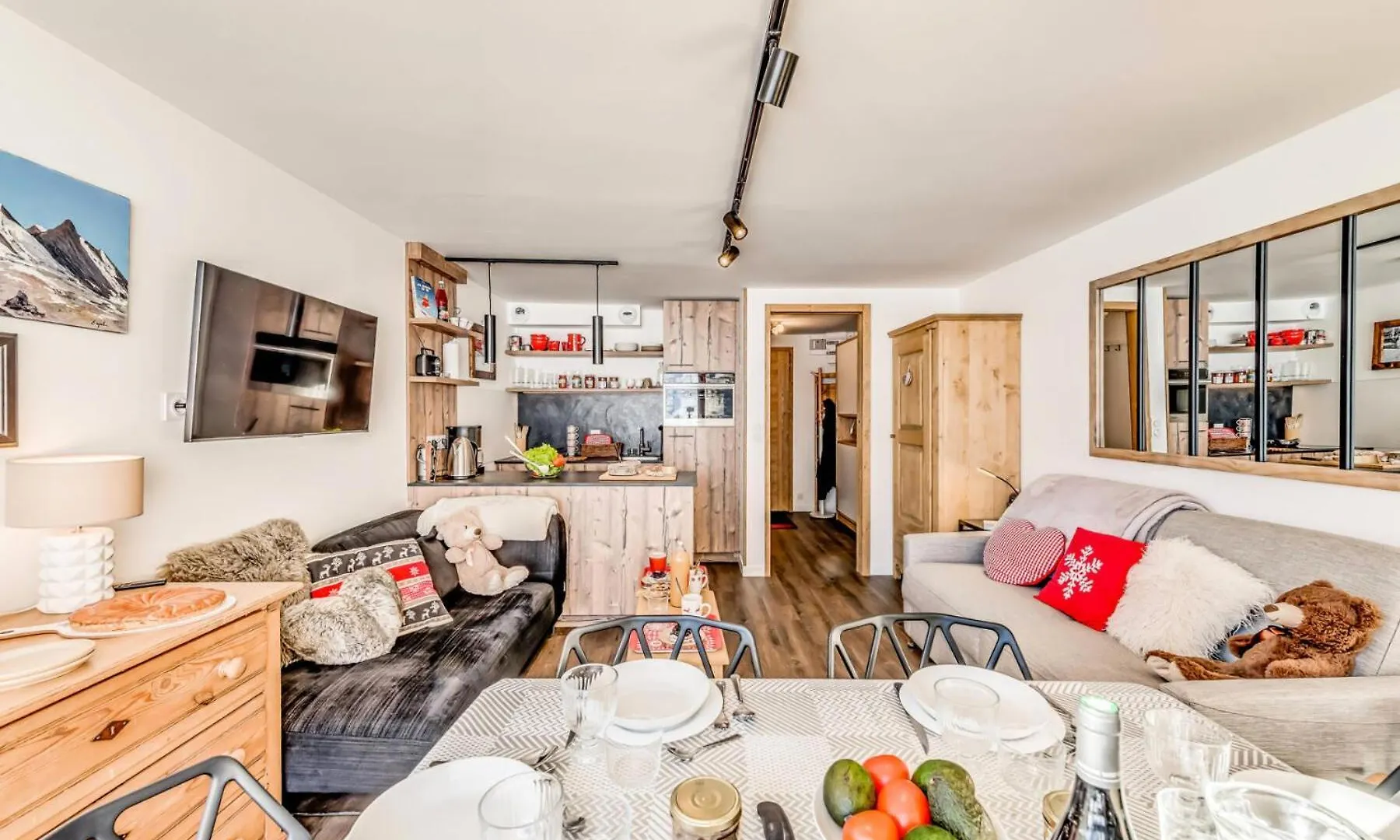 Aparthotel Residence Palafour - Studio 4 Renove, Soigne, Confortable - Balcon Vue Lac Mae-3675 Tignes